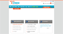 Desktop Screenshot of easytofinishtrafficschool.com